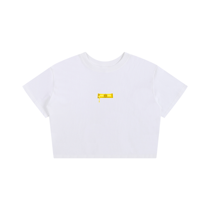 HoneyPack Records Womens Cropped Shirt