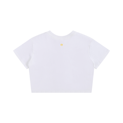 HoneyPack Records Womens Cropped Shirt