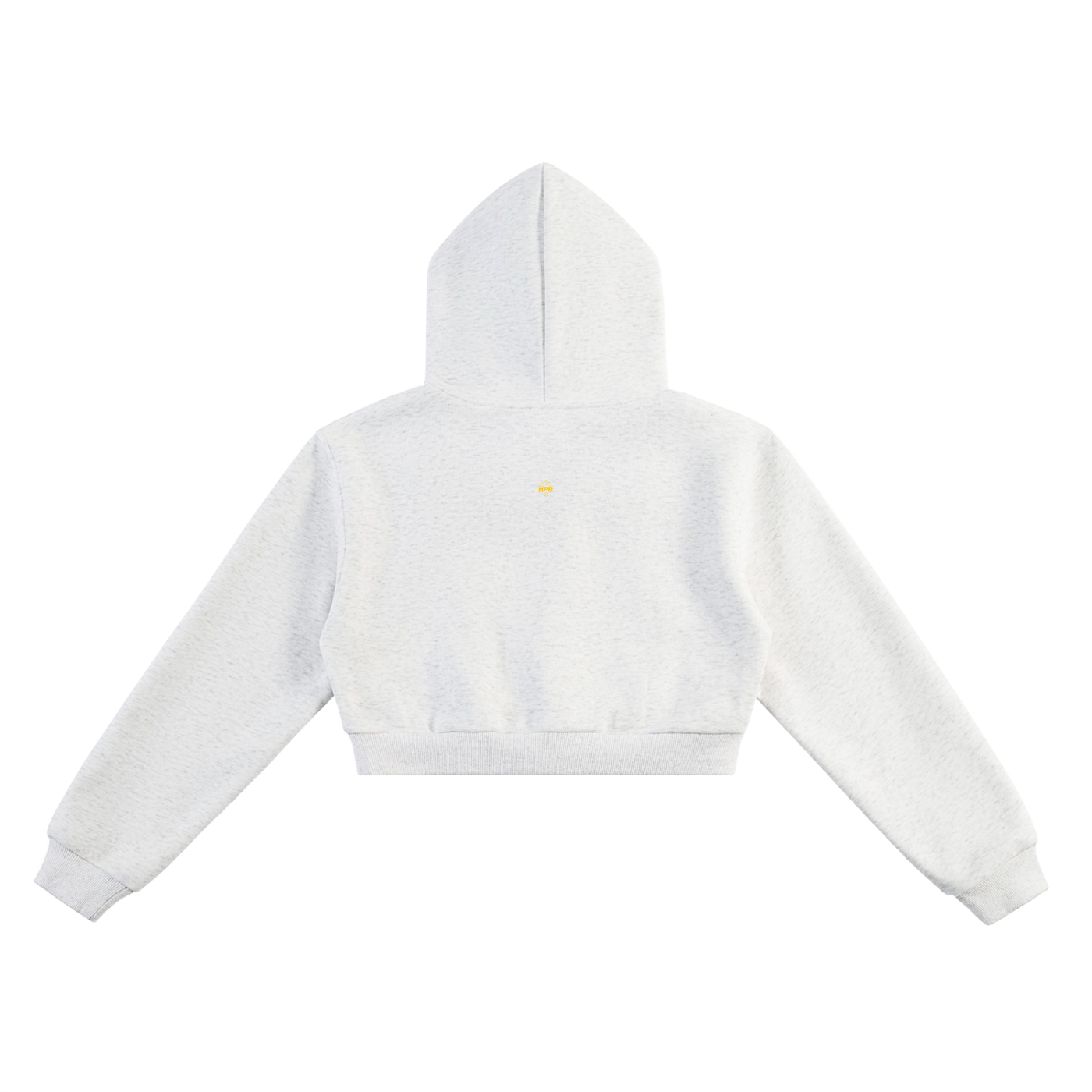HoneyPack Records Womens Cropped Hoodie