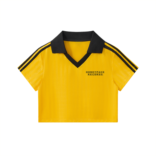 HoneyPack Records Womens Cropped Jersey