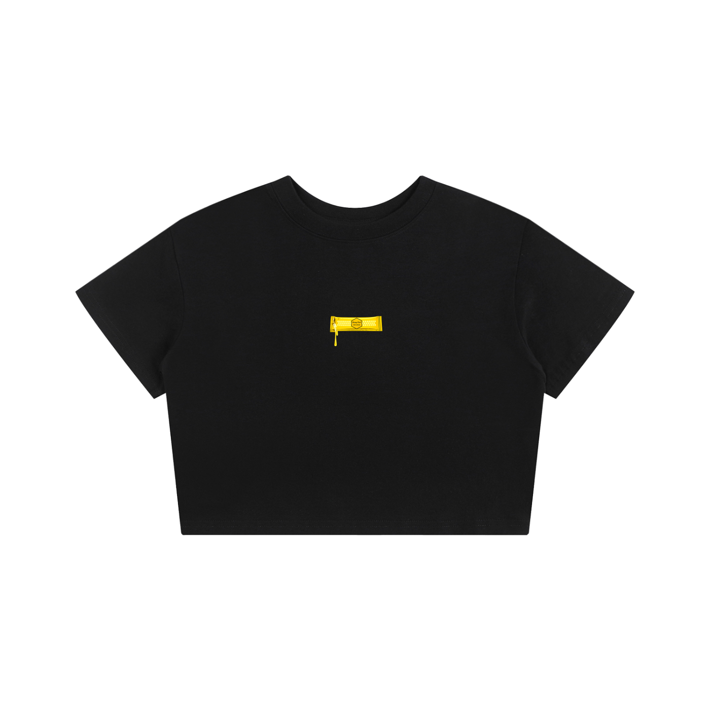HoneyPack Records Womens Cropped Shirt